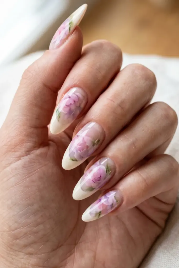 peony-watercolor-pastels-stunning-floral-french-tip-press-on-summer-nails-designs-ideas