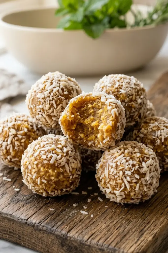 pineapple-coconut-energy-balls-healthy-no-bake-summer-desserts