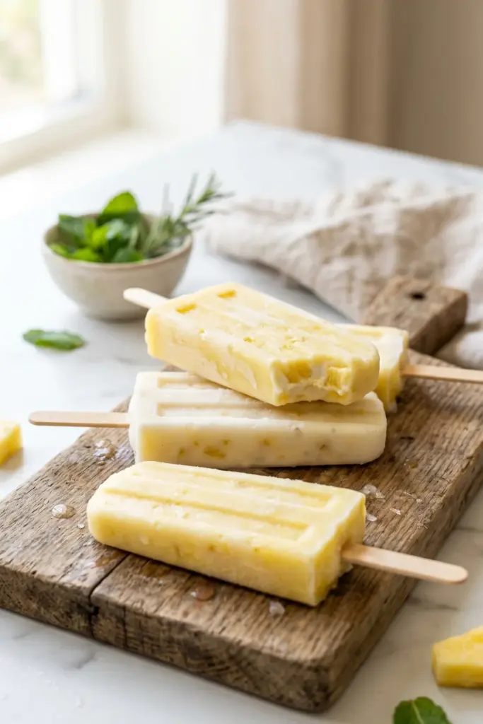 pineapple-coconut-popsicles-healthy-easy-summer-memorial-day-dessert-recipe-ideas