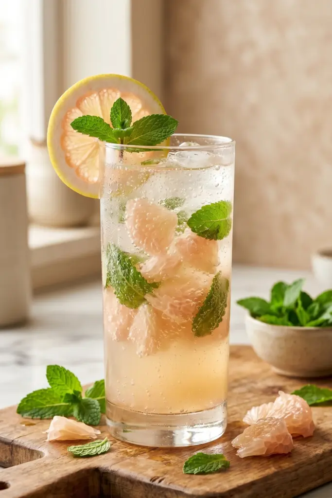 pomelo-mint-sparkler-tropical-smoothie-breakfast