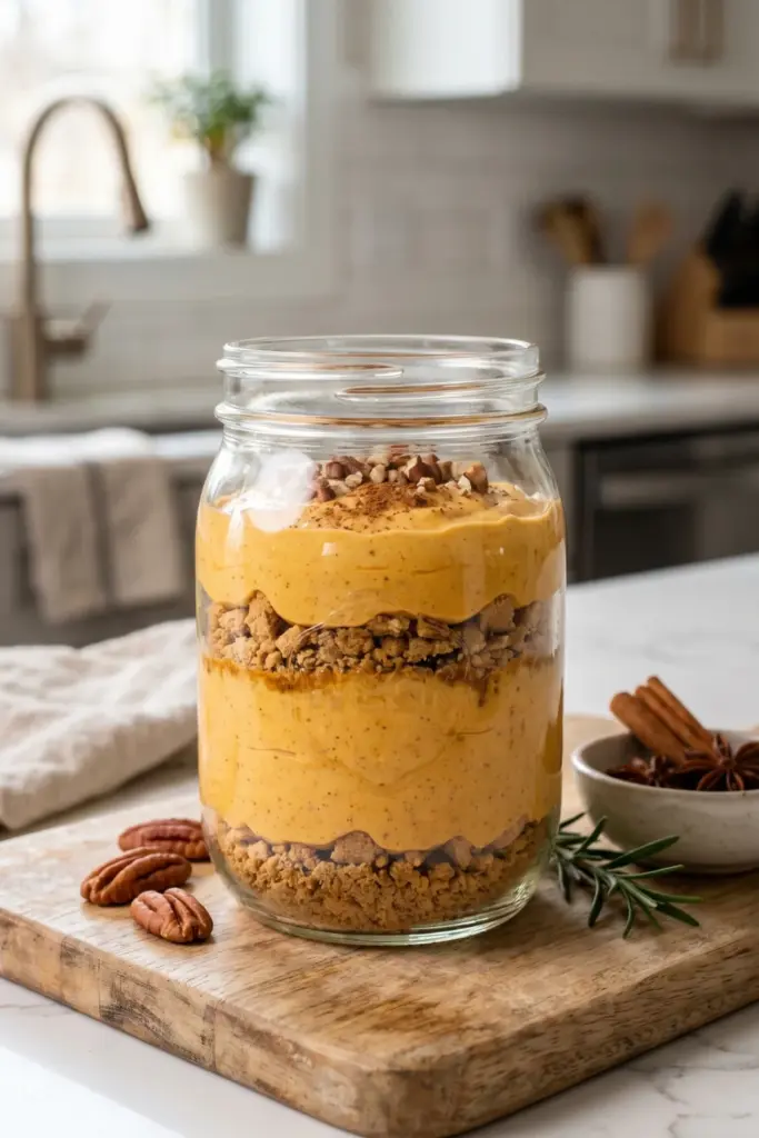pumpkin-pie-protein-breakfast-jar