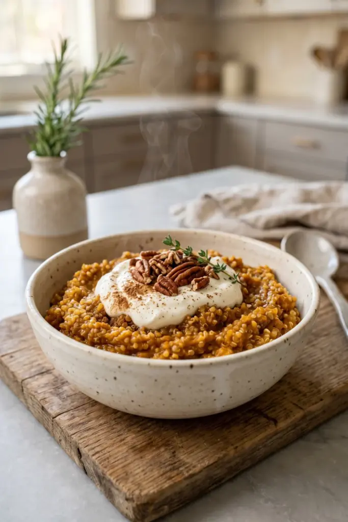 pumpkin-pie-quinoa-breakfast-cozy-bowls
