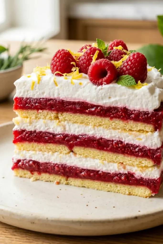 raspberry-lemonade-icebox-cake-healthy-no-bake-summer-desserts