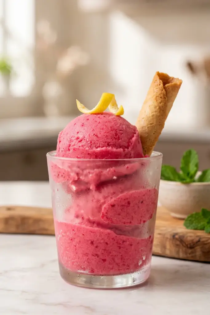 raspberry-lemonade-sorbet-cups-summer-mini-dessert