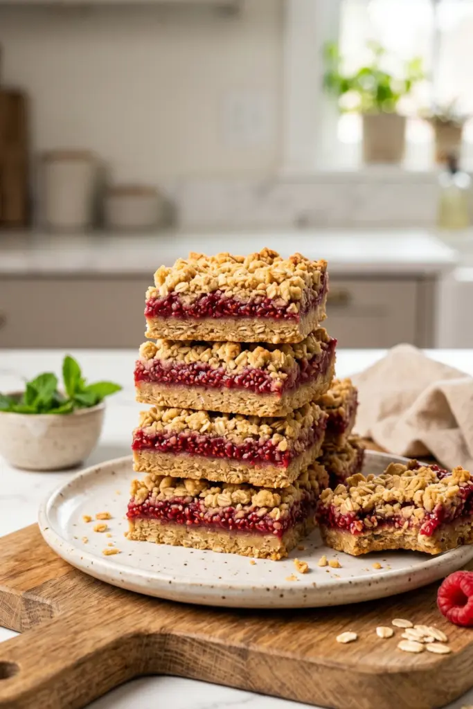 raspberry-oat-crumble-bars-healthy-easy-summer-memorial-day-dessert-recipe-ideas