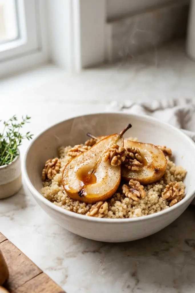 roasted-pear-walnut-quinoa-cozy-breakfasts