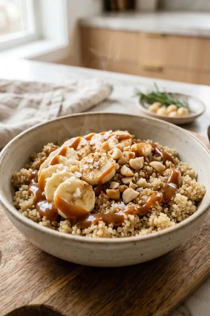 salted-caramel-banana-quinoa-cozy-breakfasts