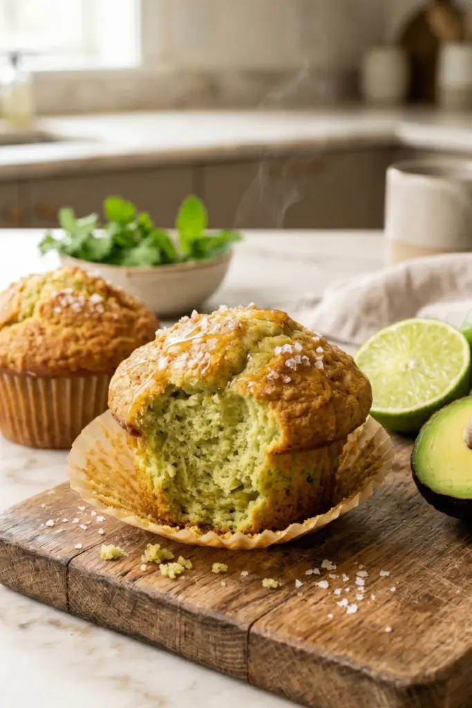 savory-sweet-avocado-lime-muffins-healthy-low-calorie-breakfast