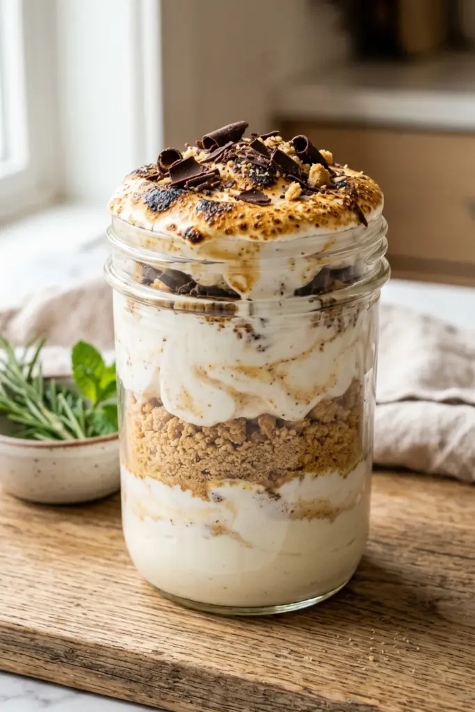 s’mores-campfire-parfait-cozy-greek-yogurt-breakfasts
