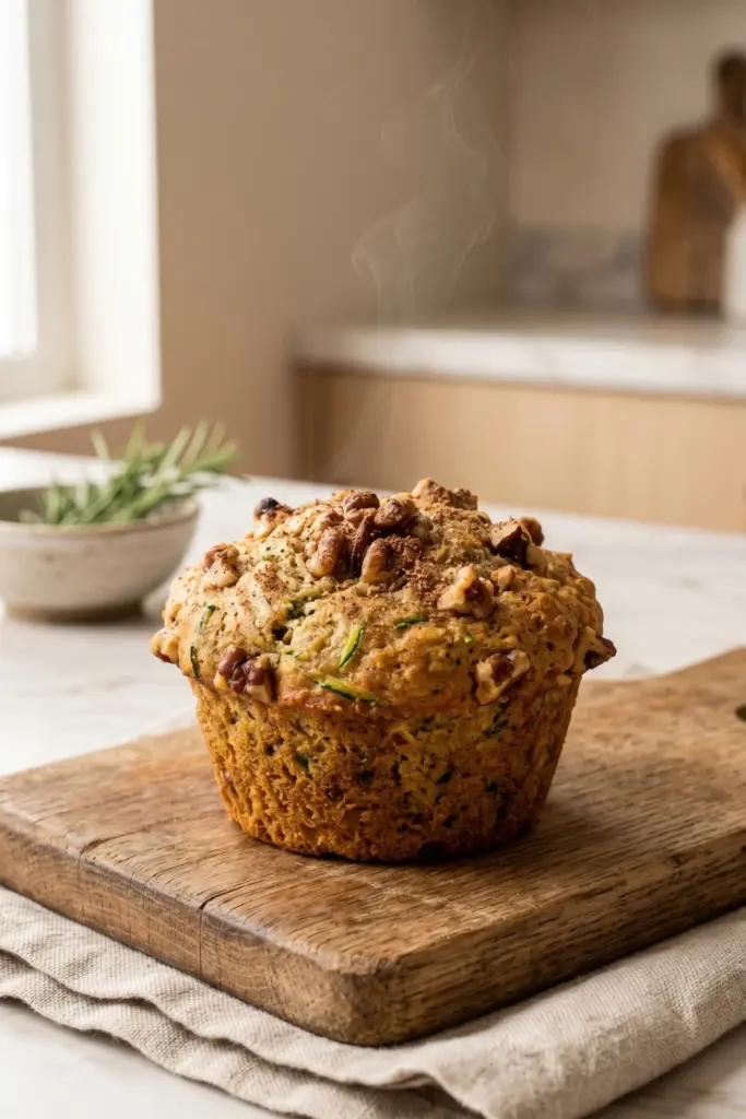 spiced-zucchini-walnut-muffins-healthy-low-calorie-breakfast