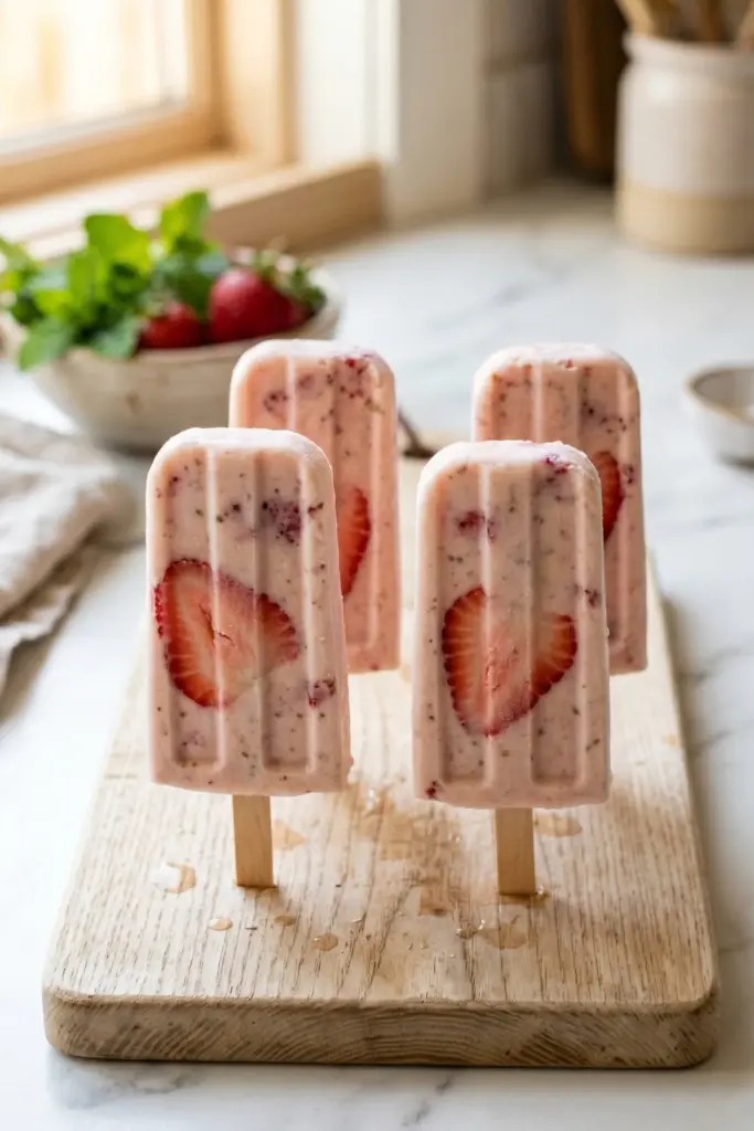 strawberry-banana-protein-shake-pops-healthy-easy-summer-high-protein-dessert-recipe-ideas