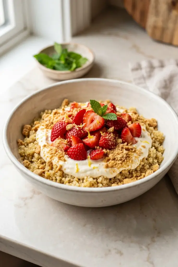 strawberry-cheesecake-quinoa-cozy-breakfasts