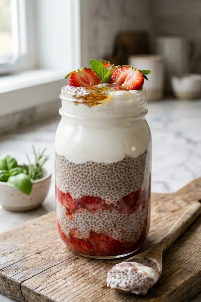 strawberry-chia-pudding-healthy-summer-dessert-recipe-ideas