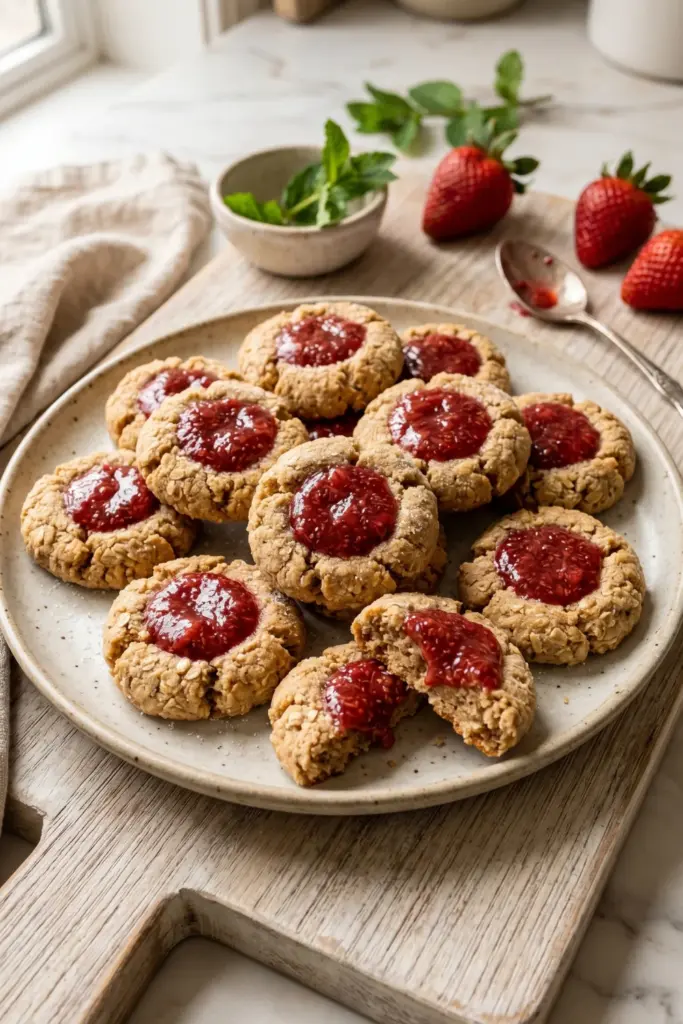 strawberry-chia-seed-jam-thumbprint-cookies-pool-party-desserts