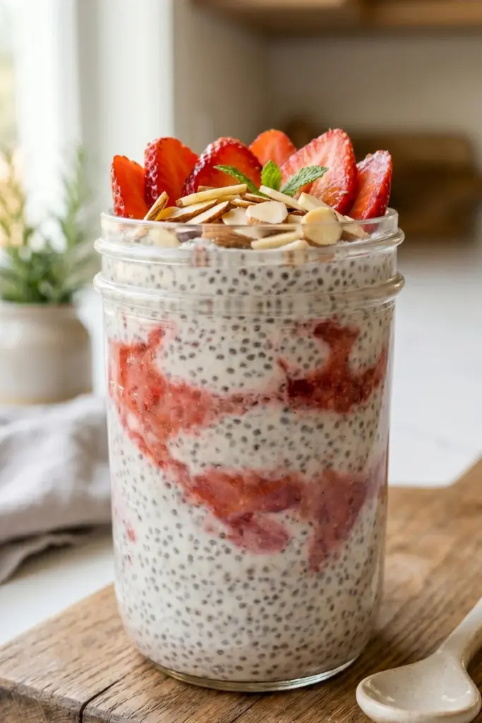 strawberry-chia-seed-pudding-healthy-easy-summer-memorial-day-dessert-recipe-ideas