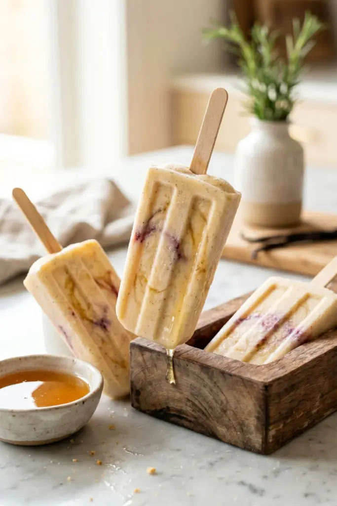vanilla-honey-greek-yogurt-pops-easy-summer-3-ingredient-desserts