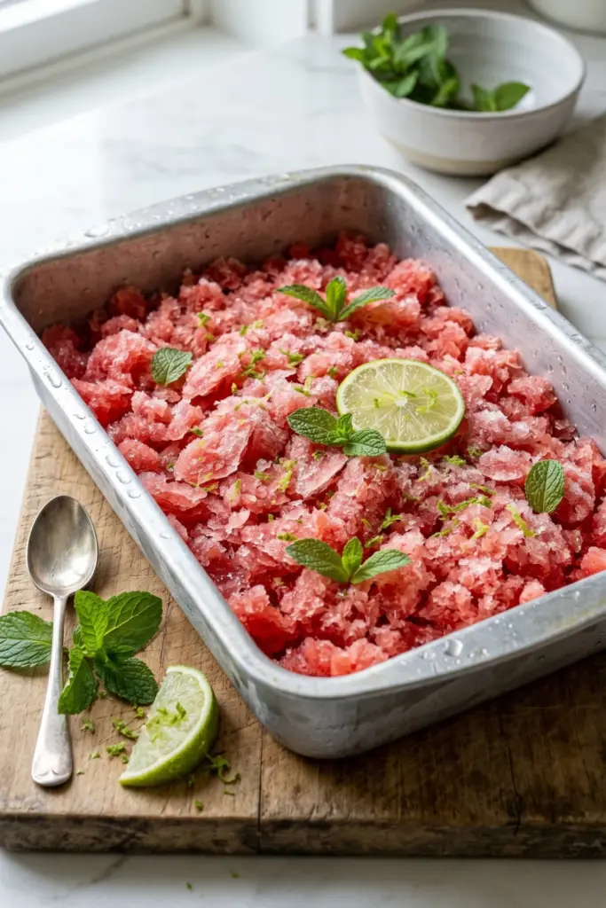 watermelon-granita-refreshing-summer-desserts