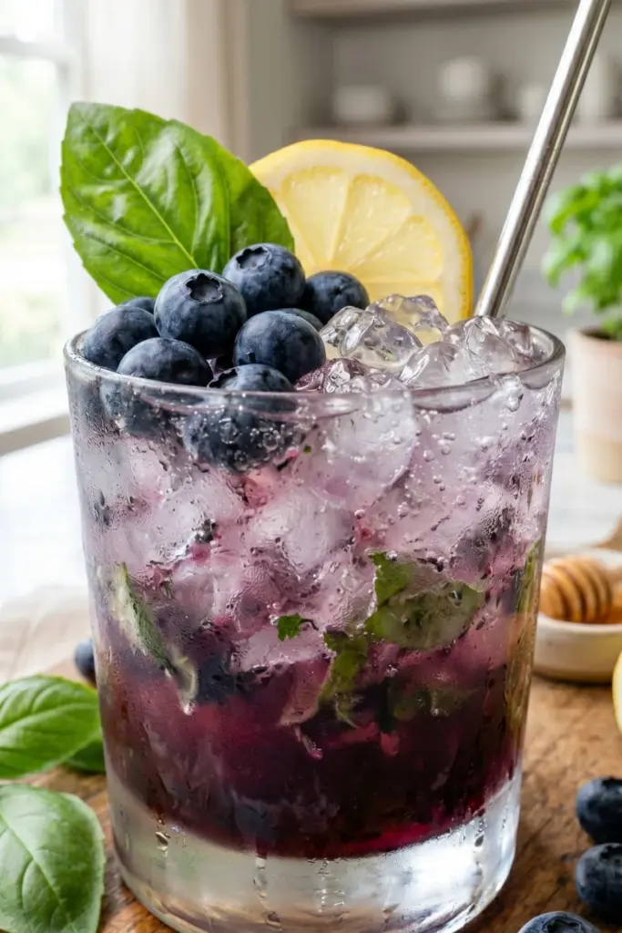 blueberry-basil-smash-fourth-july-bbq-drinks