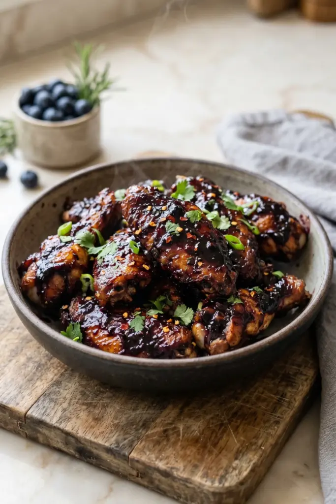blueberry-bbq-chicken-wings-viral-tiktok-fourth-july-recipes