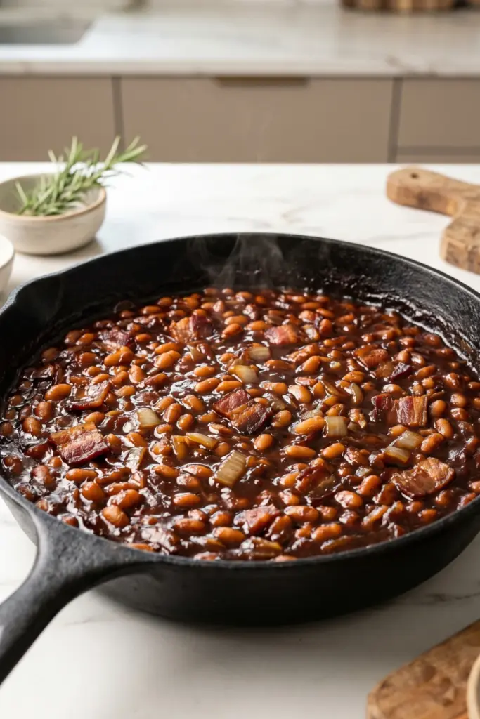 bourbon-brown-sugar-baked-beans-fourth-july-bbq-recipes