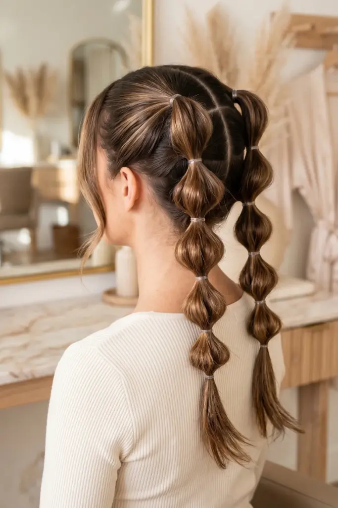 bubble-braid-pigtails-cute-braided-hairstyles-designs-ideas-for-back-to-school