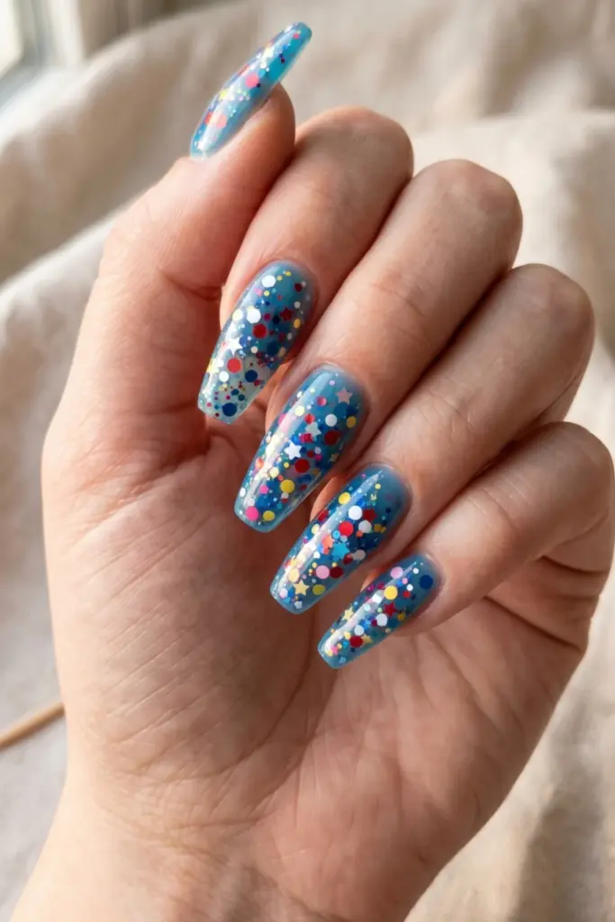 confetti-explosion-nails-stunning-firework-nail-designs-fourth-july-holiday-parties