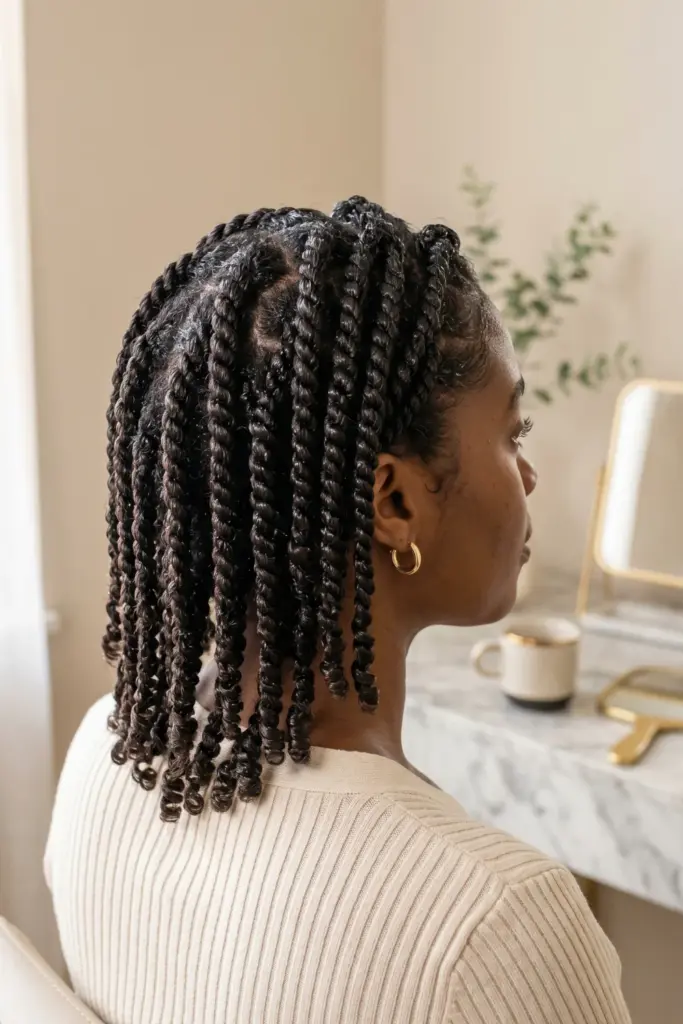 cozy-coil-twists-two-strand-cute-back-to-school-heatless-hairstyles-healthy-hair