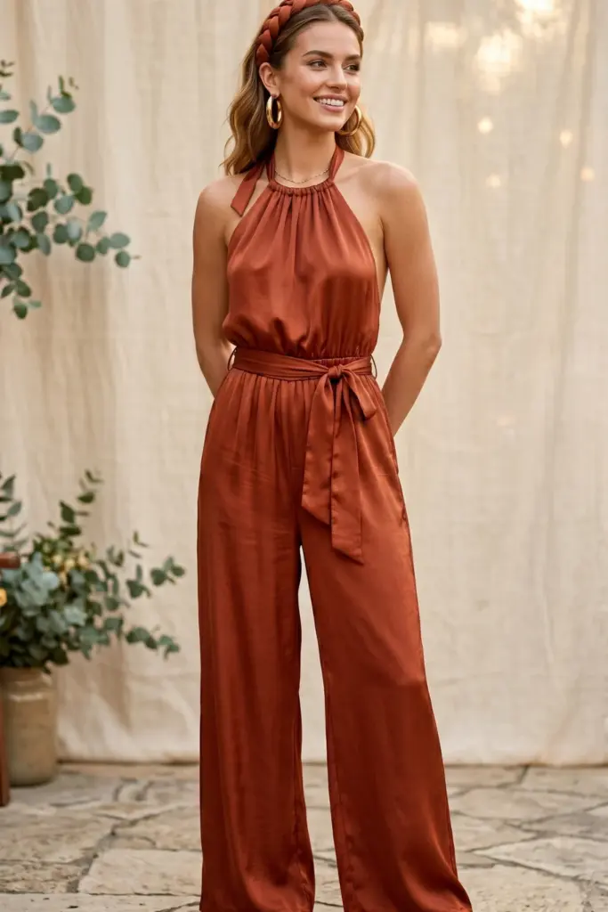 cute-summer-bbq-outfit-halter-neck-jumpsuit