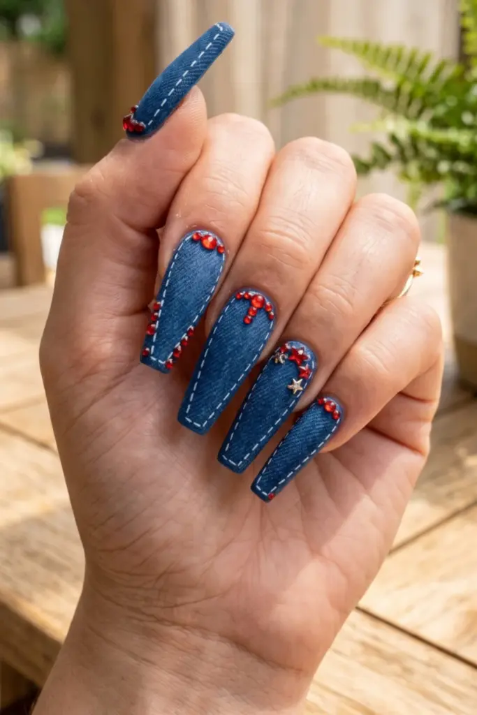 denim-dazzle-easy-press-on-nail-ideas-fourth-july-weekend-designs