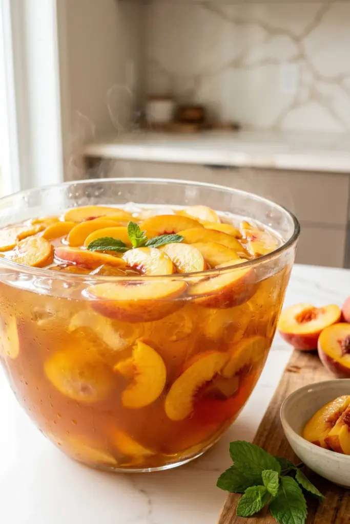 easy-peach-tea-punch-summer-party-fourth-july