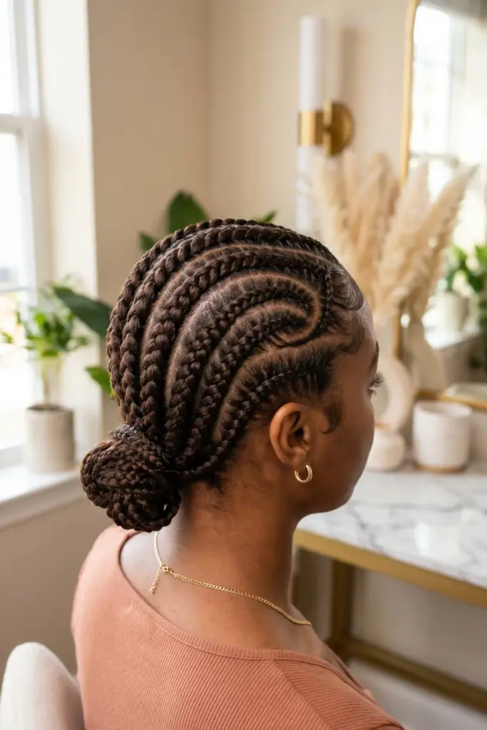 feed-in-cornrows-cute-trendy-back-to-school-hairstyles-black-women-ideas