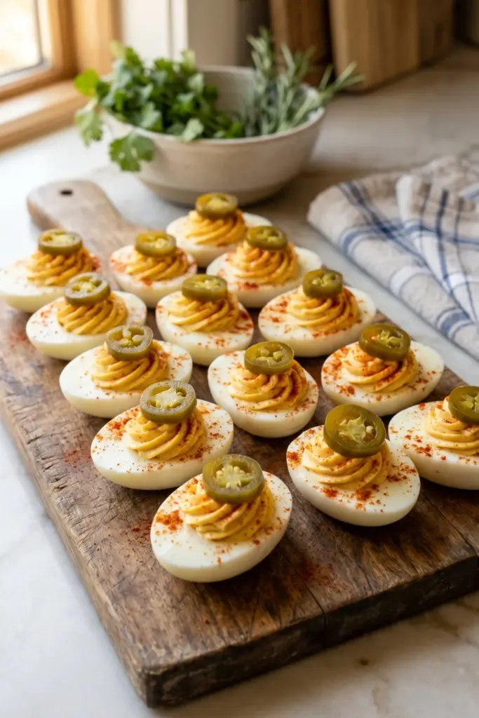 firecracker-deviled-eggs-fourth-july-appetizers