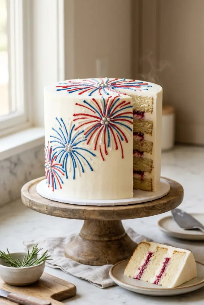 firework-glitter-gel-cake-fourth-july-recipes