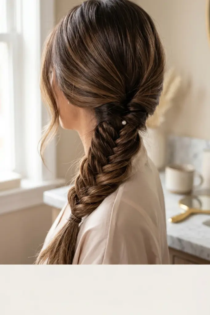 fishtail-braid-fast-version-cute-back-to-school-hairstyles-busy-mornings