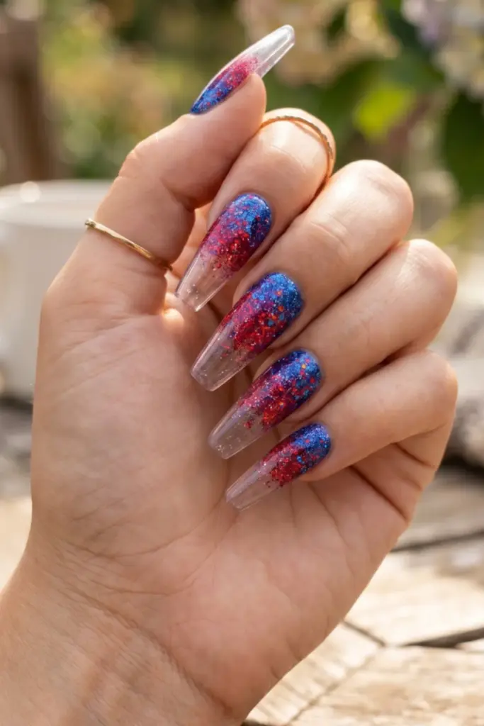 glitter-fade-easy-press-on-nail-ideas-fourth-july-weekend-designs