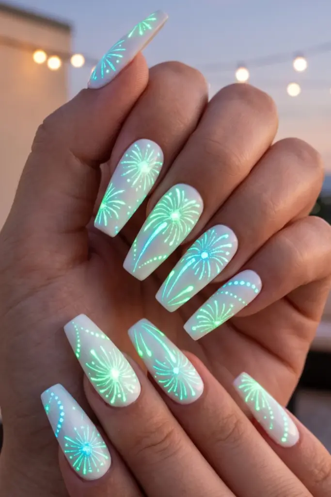 glow-in-the-dark-firework-stunning-firework-nail-designs-fourth-july-holiday-parties