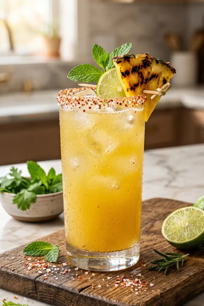 grilled-pineapple-margarita-fourth-july-bbq-drinks