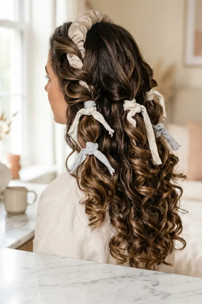 heatless-rag-curls-vintage-style-cute-back-to-school-hairstyles-healthy-hair