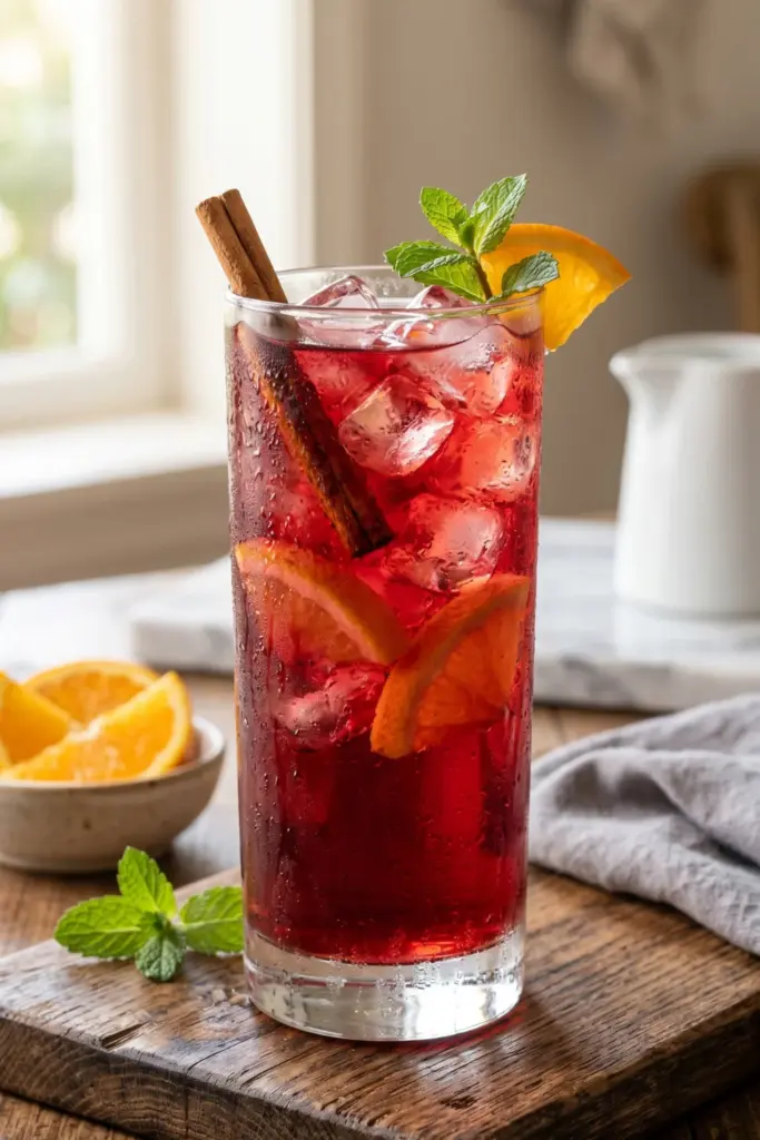 hibiscus-iced-tea-cooler-fourth-july-bbq-drinks