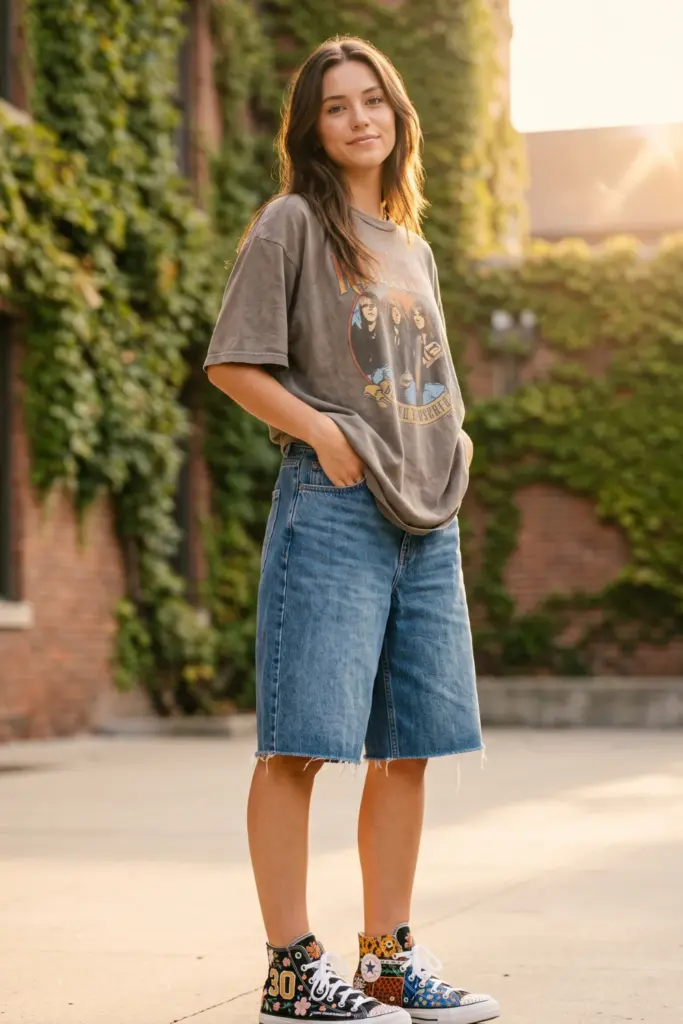 long-denim-shorts-graphic-tee-converse-chuck-taylor-high-tops-cute-viral-school-outfit-design-ideas-with-sneakers-2026