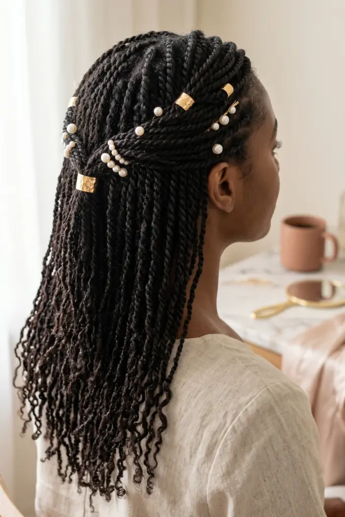mini-twists-with-accessories-cute-trendy-back-to-school-hairstyles-black-women-ideas