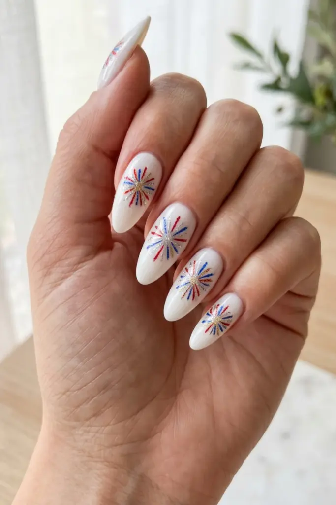 minimalist-single-firework-accent-nail-stunning-firework-nail-designs-fourth-july-holiday-parties