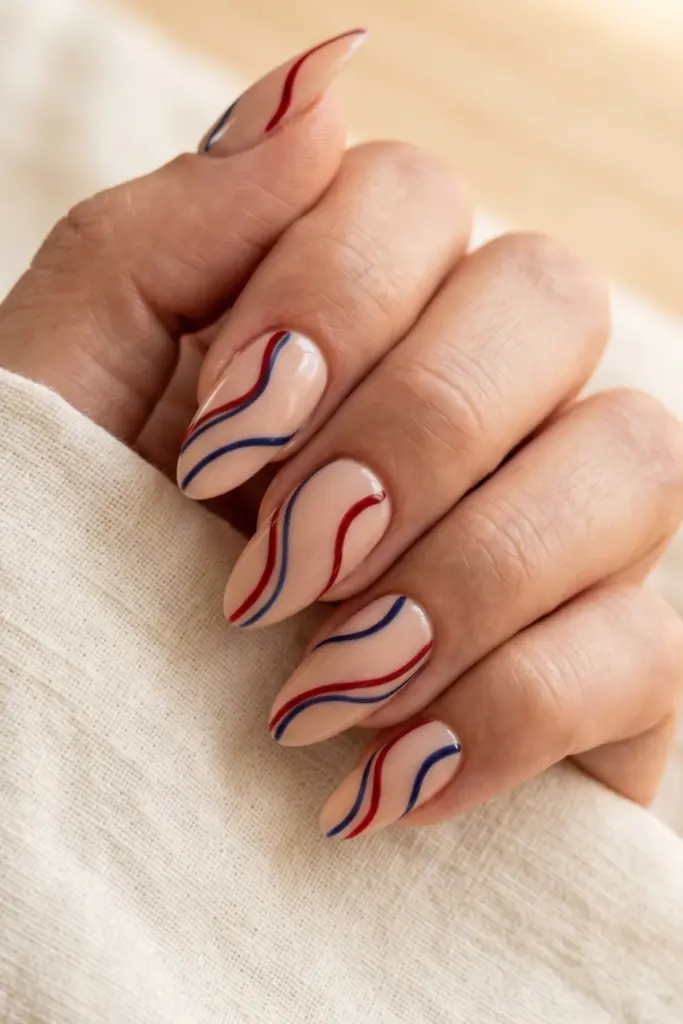 minimalist-wave-easy-press-on-nail-ideas-fourth-july-weekend-designs