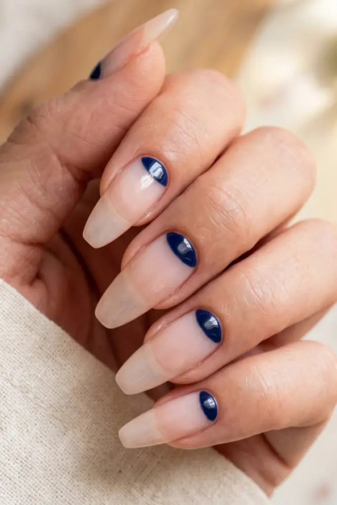 minimalist_patriotic_nails_navy_blue_half_moon_cuticle