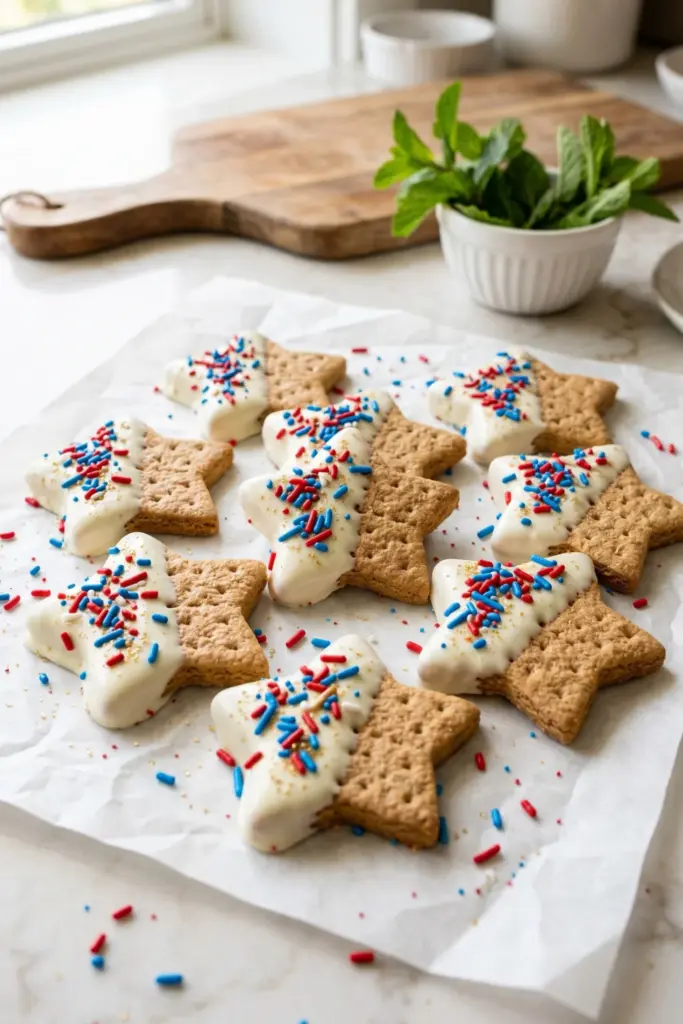 no-bake-star-cookies-fourth-july-summer-party-dessert-recipes-ideas