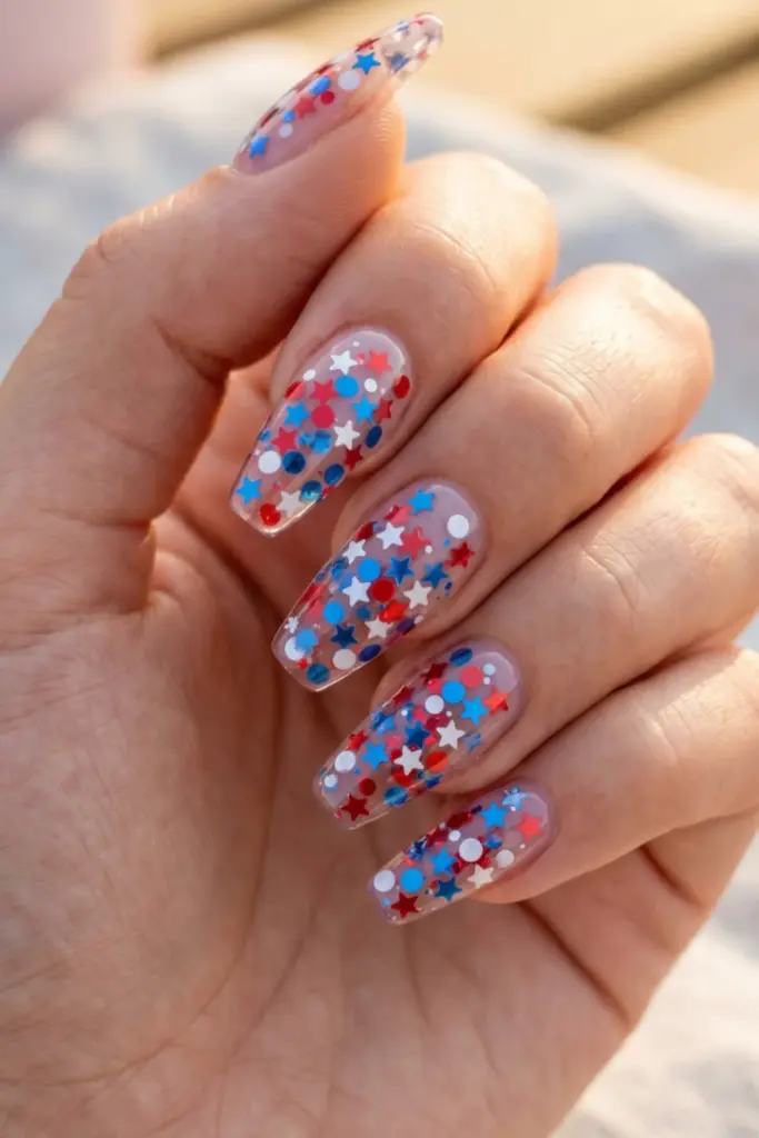 patriotic-confetti-nails-fourth-july-summer-nail-colors-design-ideas
