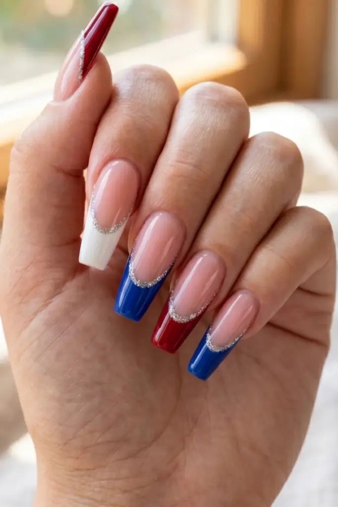 patriotic-french-tips-fourth-july-acrylic-nails-luxury