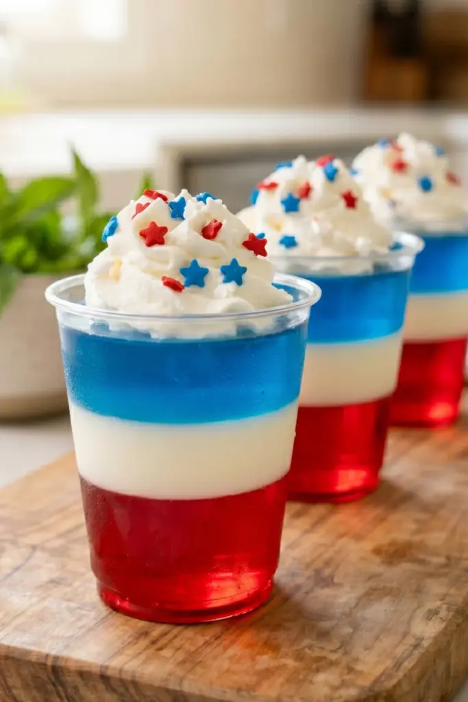 patriotic-layered-jello-shots-fourth-july-drinks