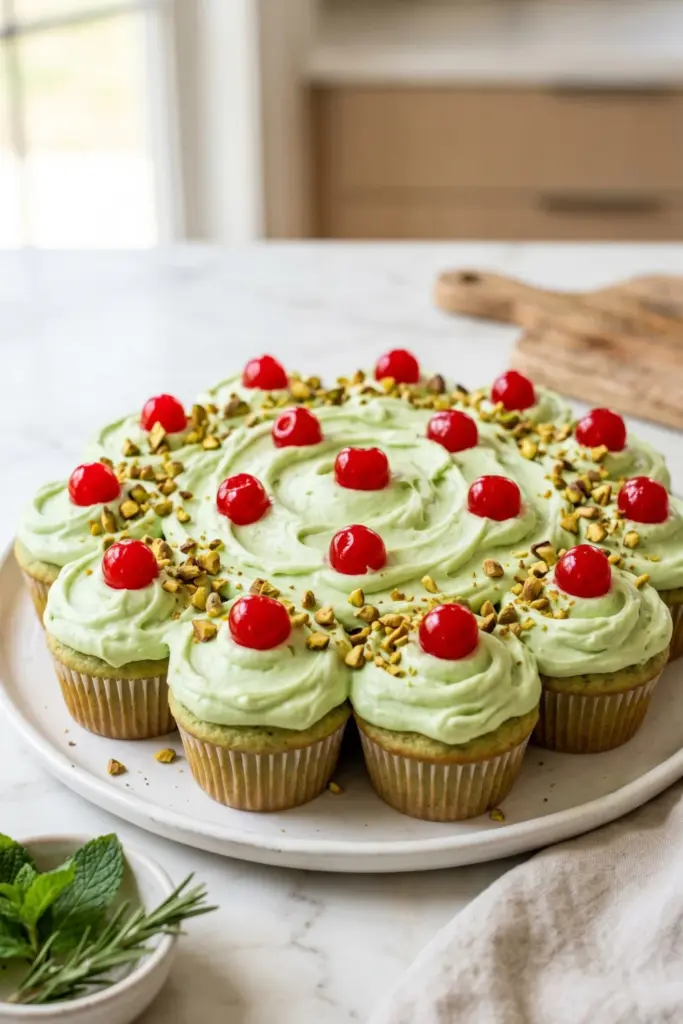 patriotic-pistachio-cream-cake-fourth-july-cupcake-ideas