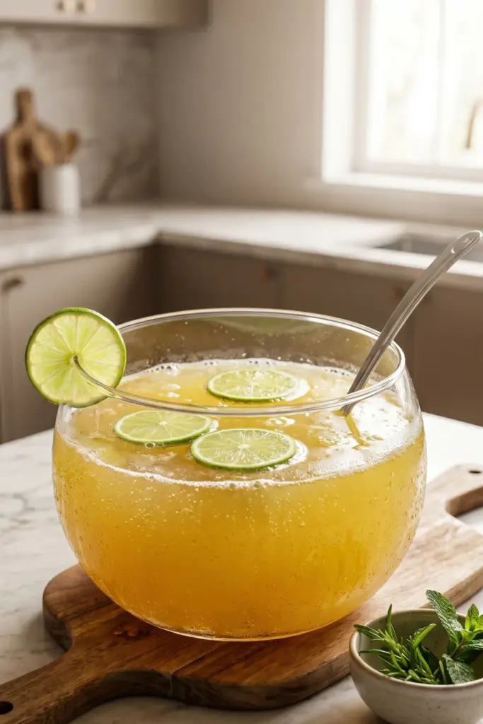 pineapple-ginger-ale-punch-summer-party-fourth-july